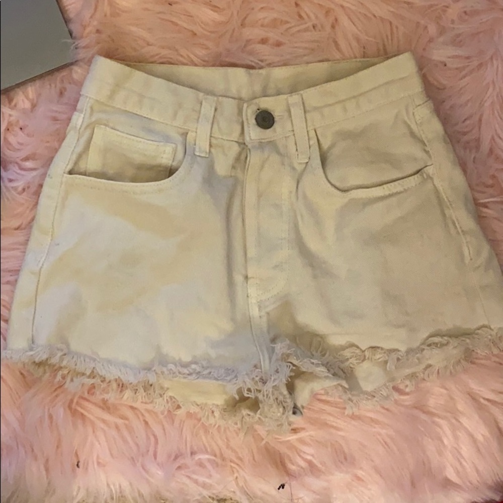 Brandy Melville White Shorts